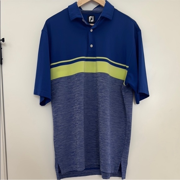 FootJoy Other - :Price Firm: FJ Blue & Green Golf Polo Shirt